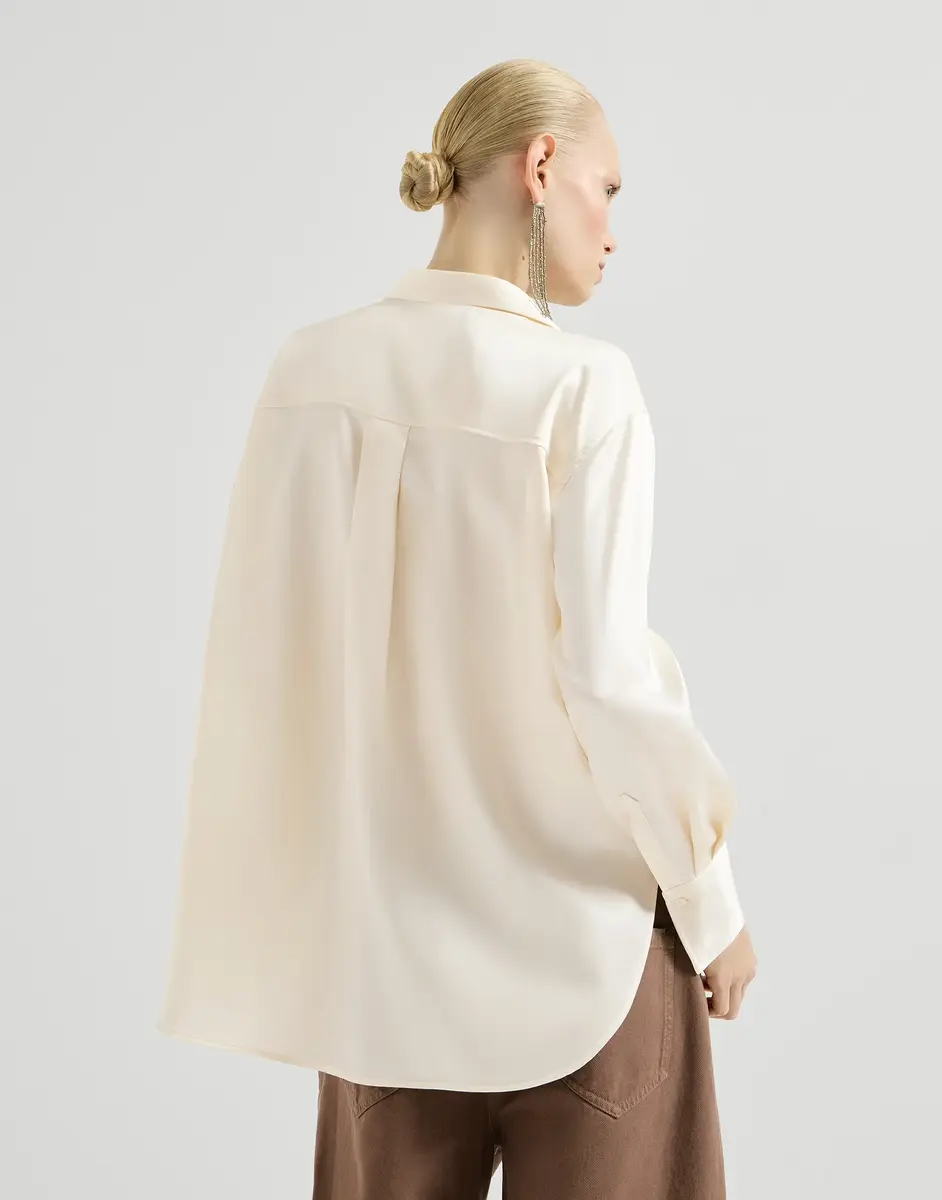 Brunello Cucinelli Silk blouse | Thumbnail 3