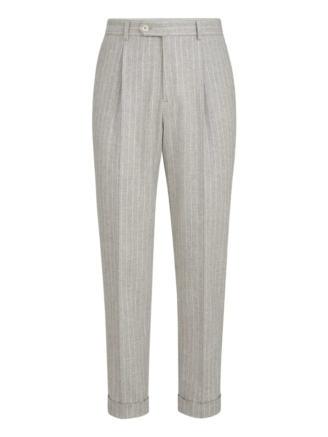 Brunello Cucinelli Chalk stripe flannel trousers