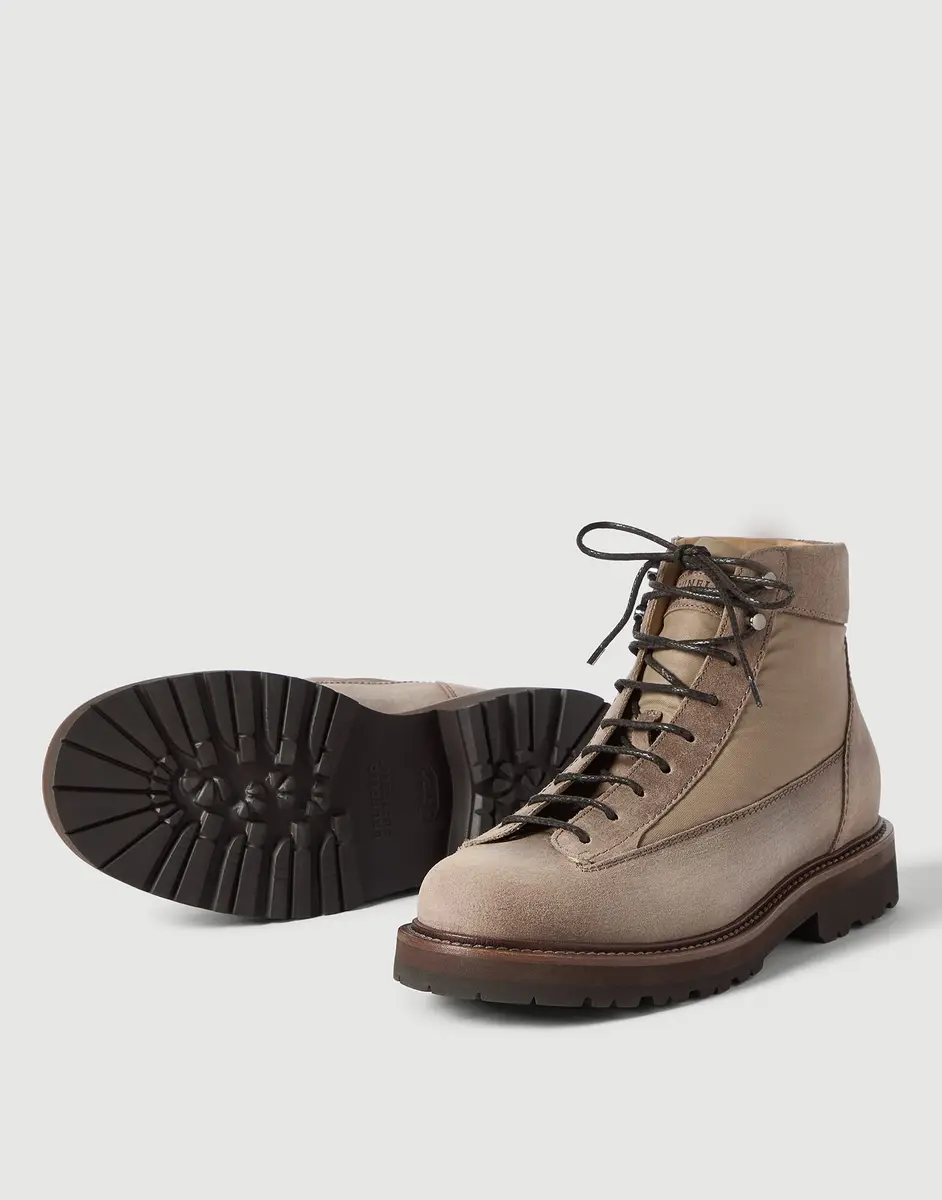 Brunello Cucinelli Suede urban outdoor boots | Thumbnail 3 Brunello Cucinelli Suede urban outdoor boots | Thumbnail 3