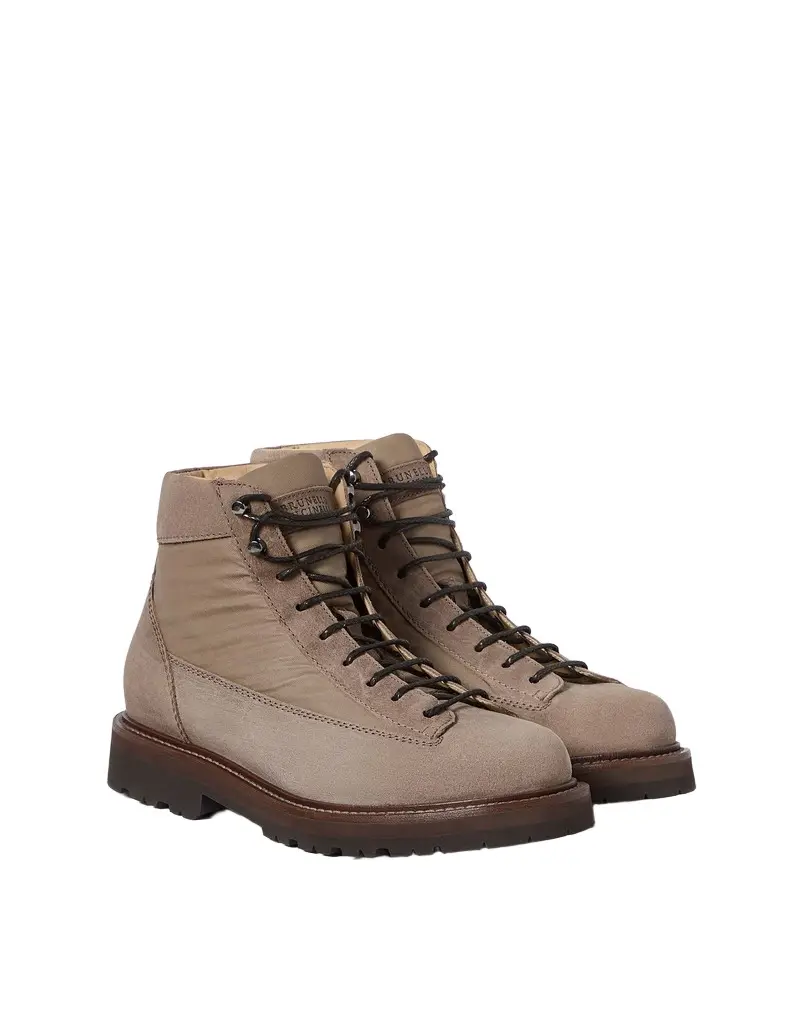 Brunello Cucinelli Suede urban outdoor boots