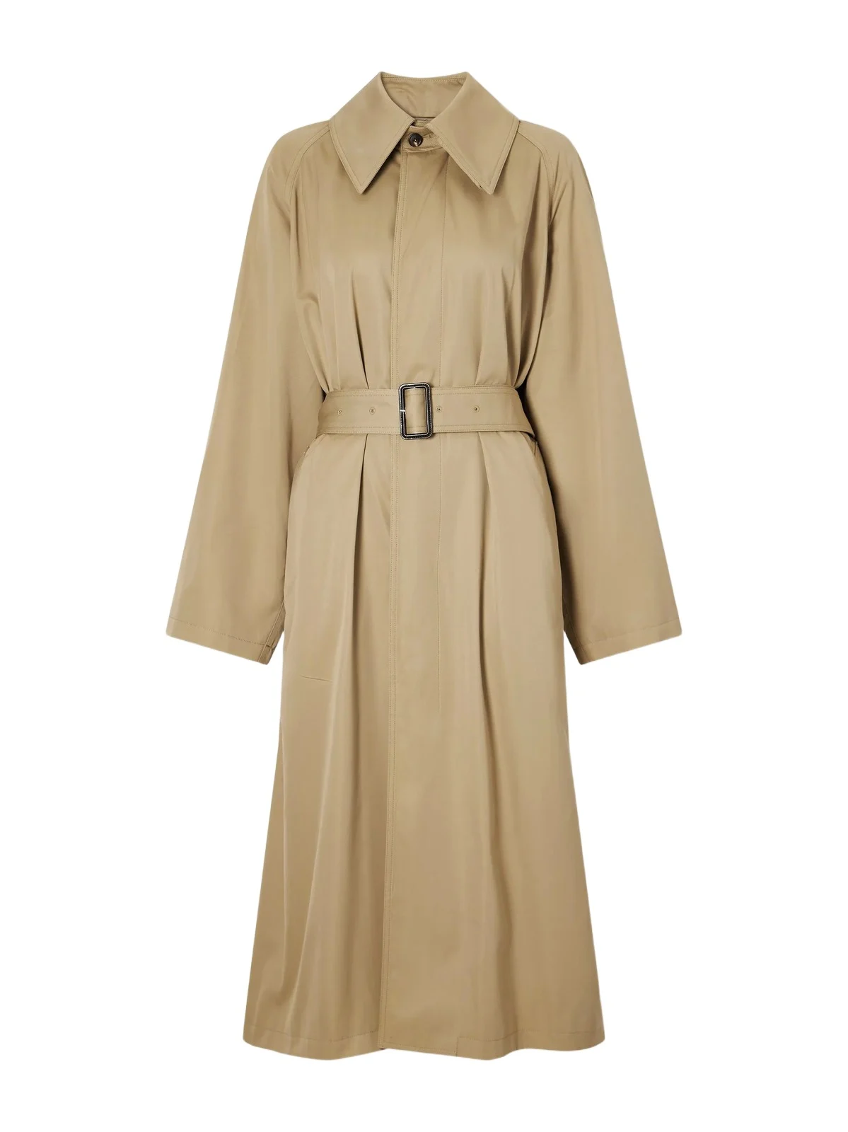 Phoebe Philo Belted cotton and silk-blend twill coat