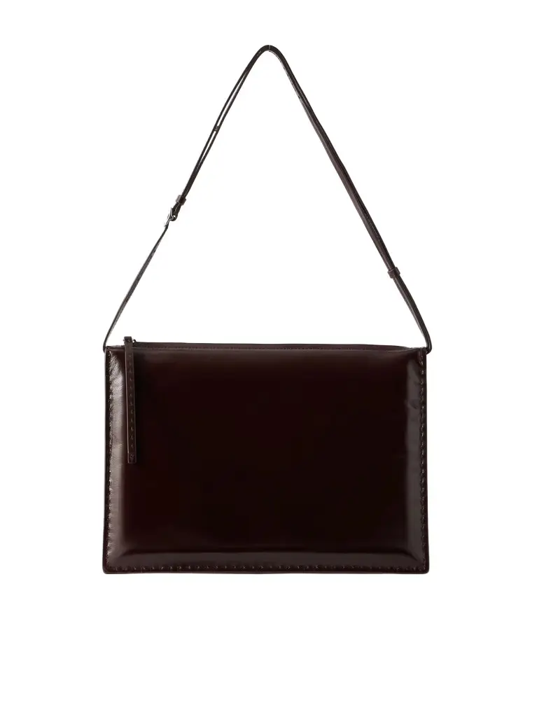Phoebe Philo Glove leather shoulder bag - burgundy - One Size