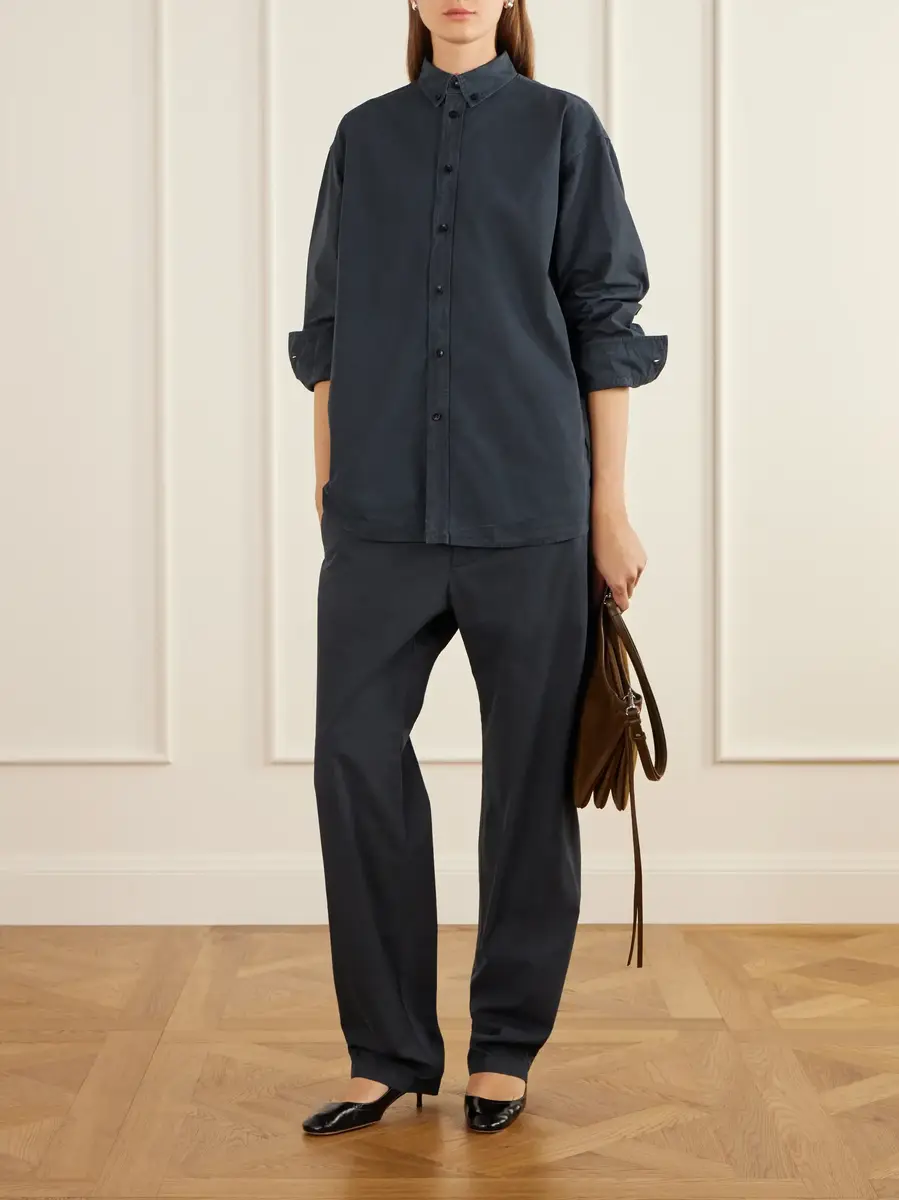 Phoebe Philo Cotton-poplin shirt | Thumbnail 2 Phoebe Philo Cotton-poplin shirt | Thumbnail 2