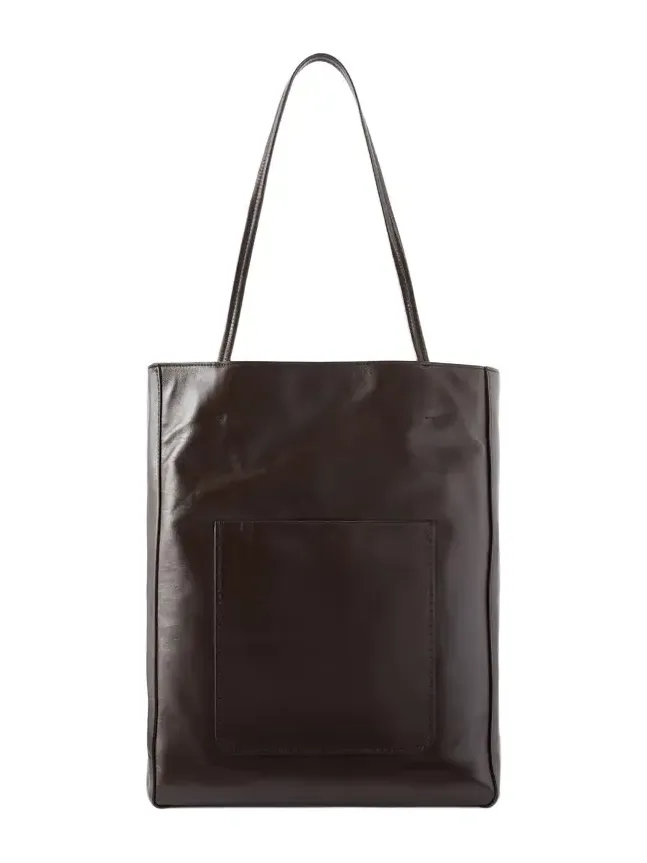 Paper leather tote Paper leather tote