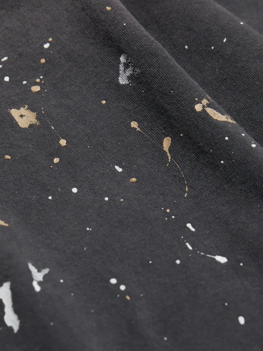 John Elliott Men Odeon Splatter Cotton T-Shirt | Thumbnail 7
