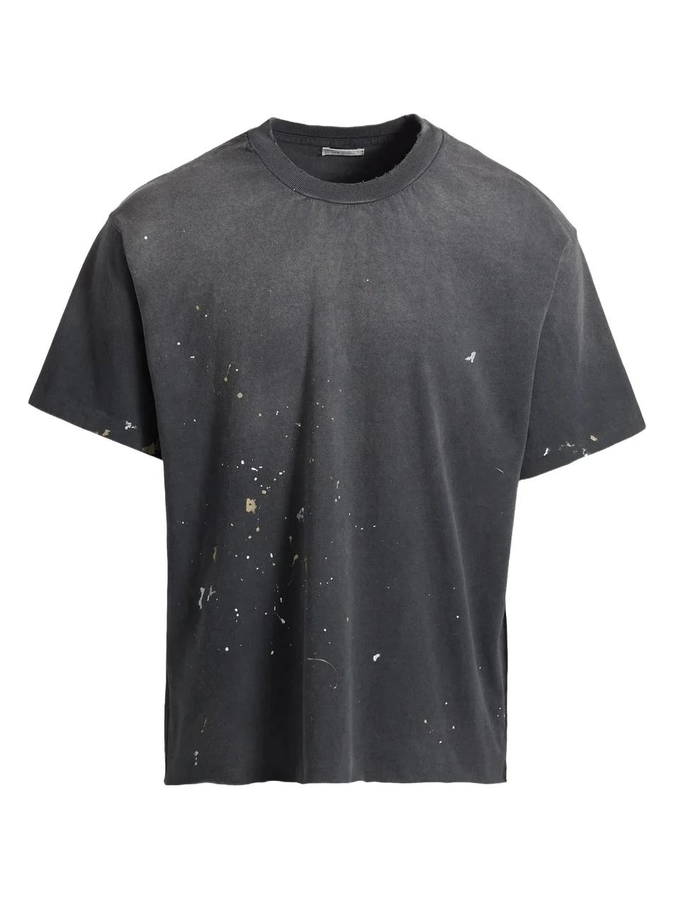 John Elliott Men Odeon Splatter Cotton T-Shirt
