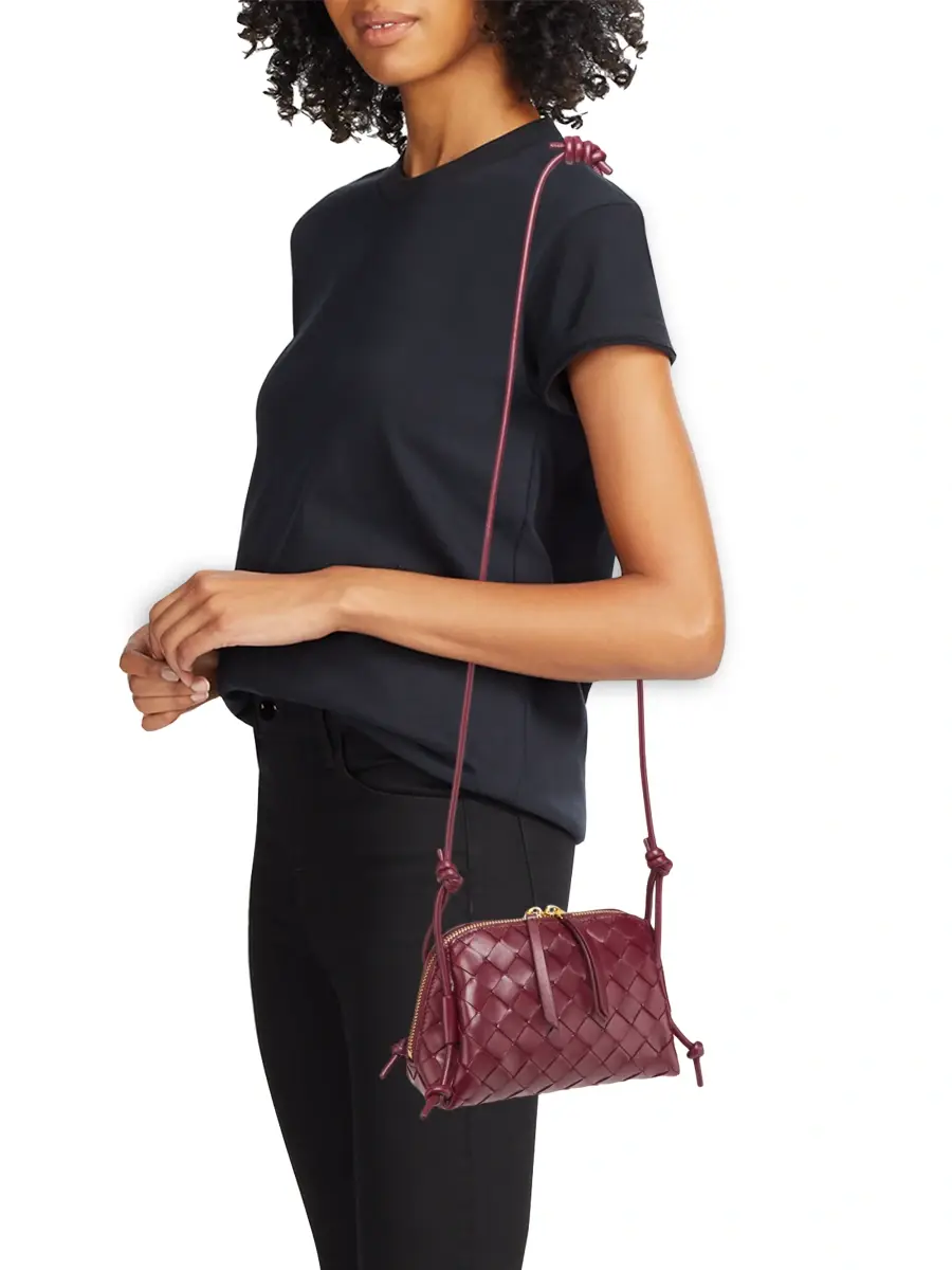 Bottega Veneta Women's Intrecciato Nappa Leather Pouch | Thumbnail 2 Bottega Veneta Women's Intrecciato Nappa Leather Pouch | Thumbnail 2