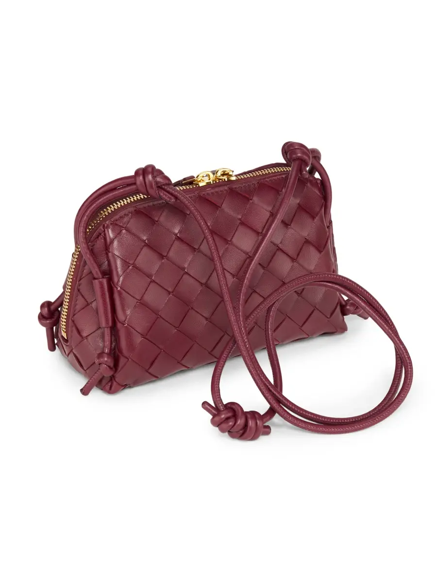 Bottega Veneta Women's Intrecciato Nappa Leather Pouch | Thumbnail 3 Bottega Veneta Women's Intrecciato Nappa Leather Pouch | Thumbnail 3