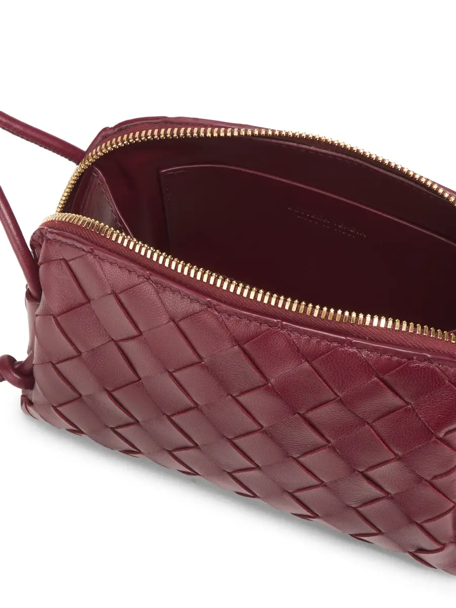 Bottega Veneta Women's Intrecciato Nappa Leather Pouch | Thumbnail 4 Bottega Veneta Women's Intrecciato Nappa Leather Pouch | Thumbnail 4