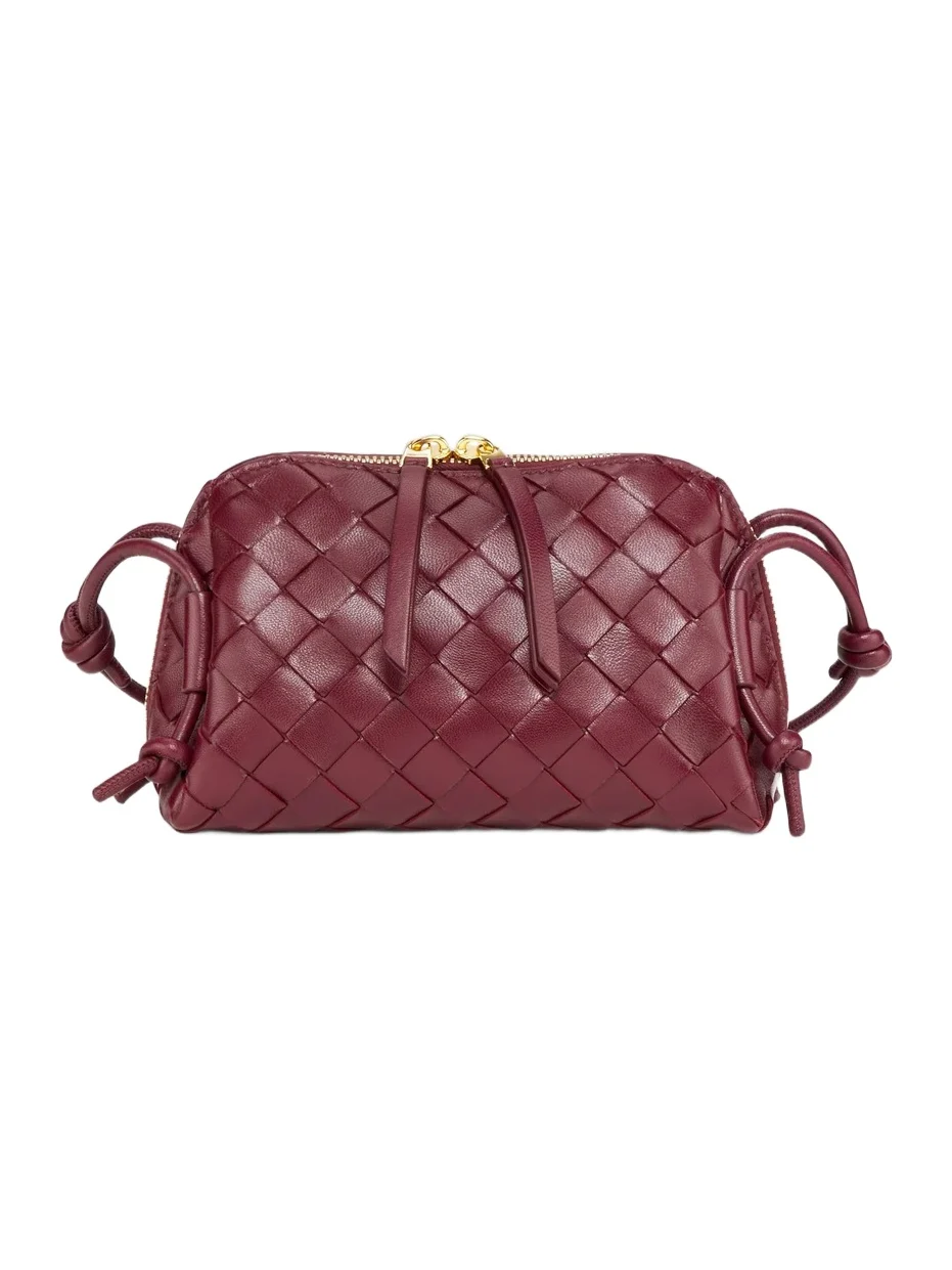 Women's Intrecciato Nappa Leather Pouch Women's Intrecciato Nappa Leather Pouch