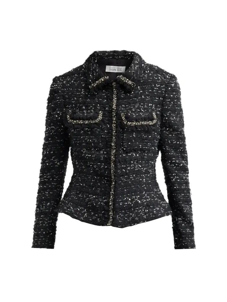 Women's Metallic Bouclé Jacket Women's Metallic Bouclé Jacket