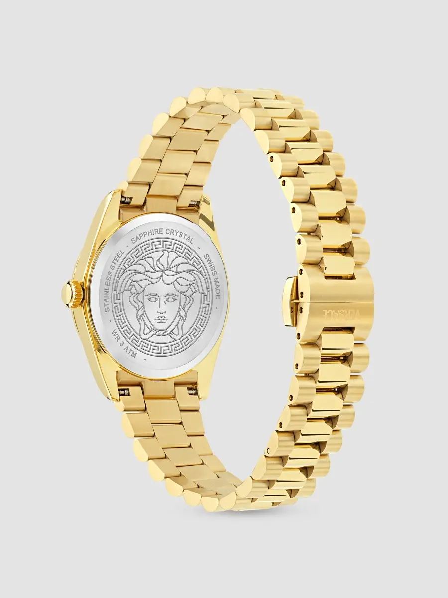 Versace Men's Millenyium Goldtone Stainless Steel Bracelet Watch/32MM | Thumbnail 4 Versace Men's Millenyium Goldtone Stainless Steel Bracelet Watch/32MM | Thumbnail 4