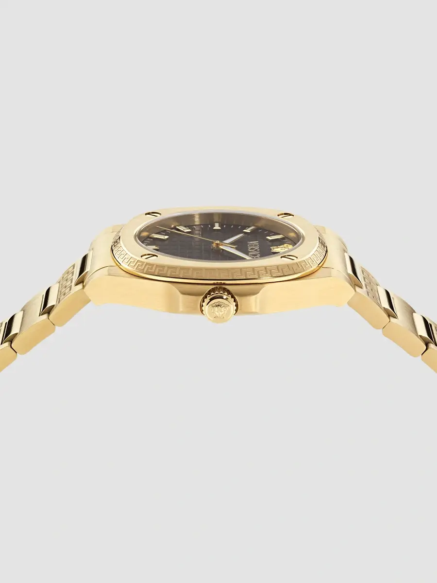 Versace Women's Greca Pulse Goldtone Stainless Steel Bracelet Watch/36MM | Thumbnail 3