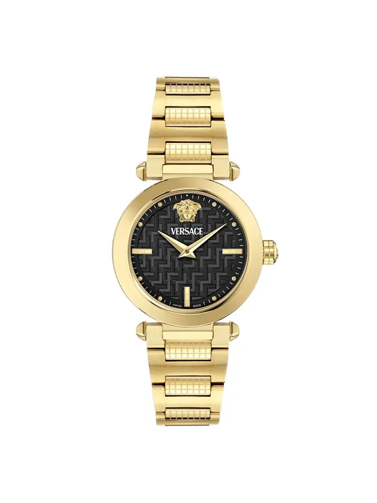 Versace Women's Goldtone Stainless Steel Bracelet Watch/35MM