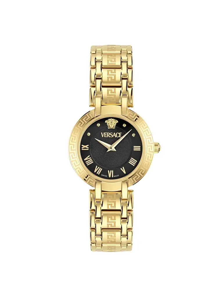 Versace Women's Antlia Goldtone Stainless Steel Bracelet Watch/34MM