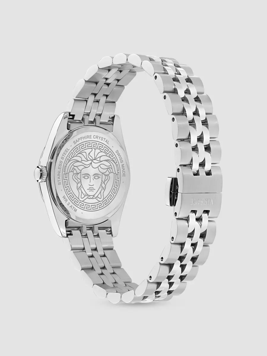 Versace Women's Millenyium Stainless Steel & 0.064 TCW Diamond Bracelet Watch/32MM | Thumbnail 4
