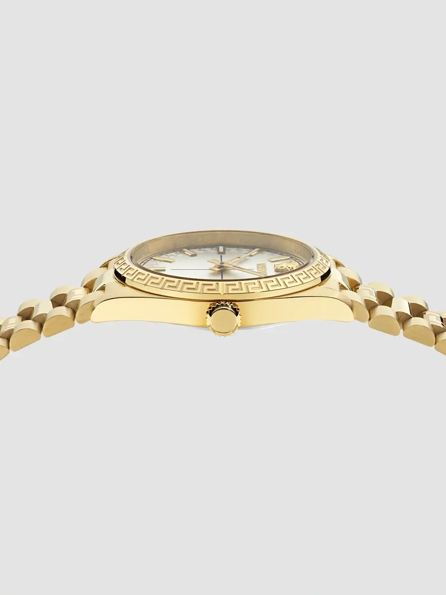 Versace Women's Millenyium Goldtone Stainless Steel Bracelet Watch/32MM | Thumbnail 3