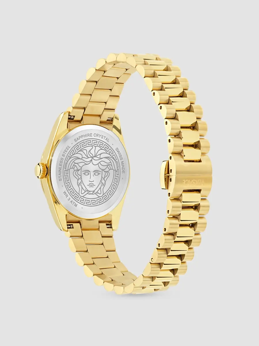 Versace Women's Millenyium Goldtone Stainless Steel Bracelet Watch/32MM | Thumbnail 4