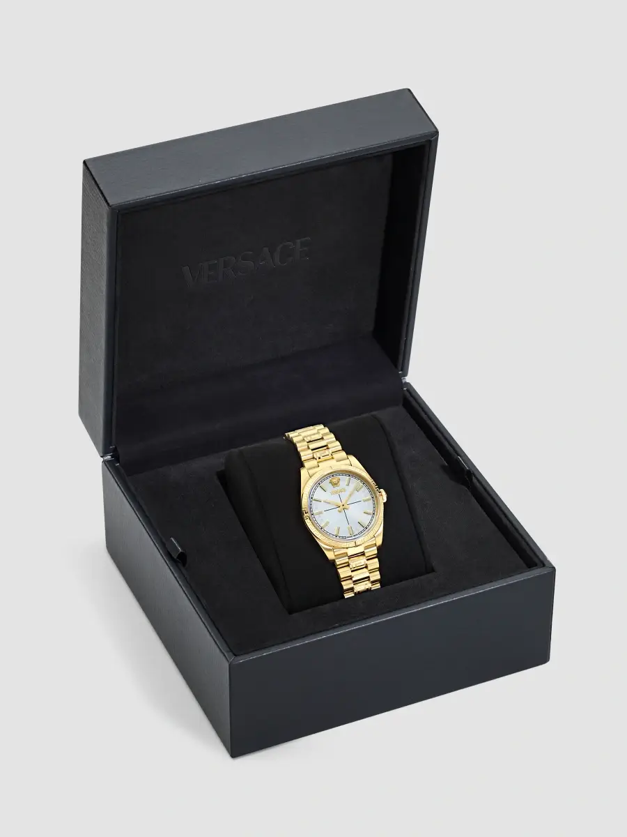 Versace Women's Millenyium Goldtone Stainless Steel Bracelet Watch/32MM | Thumbnail 5