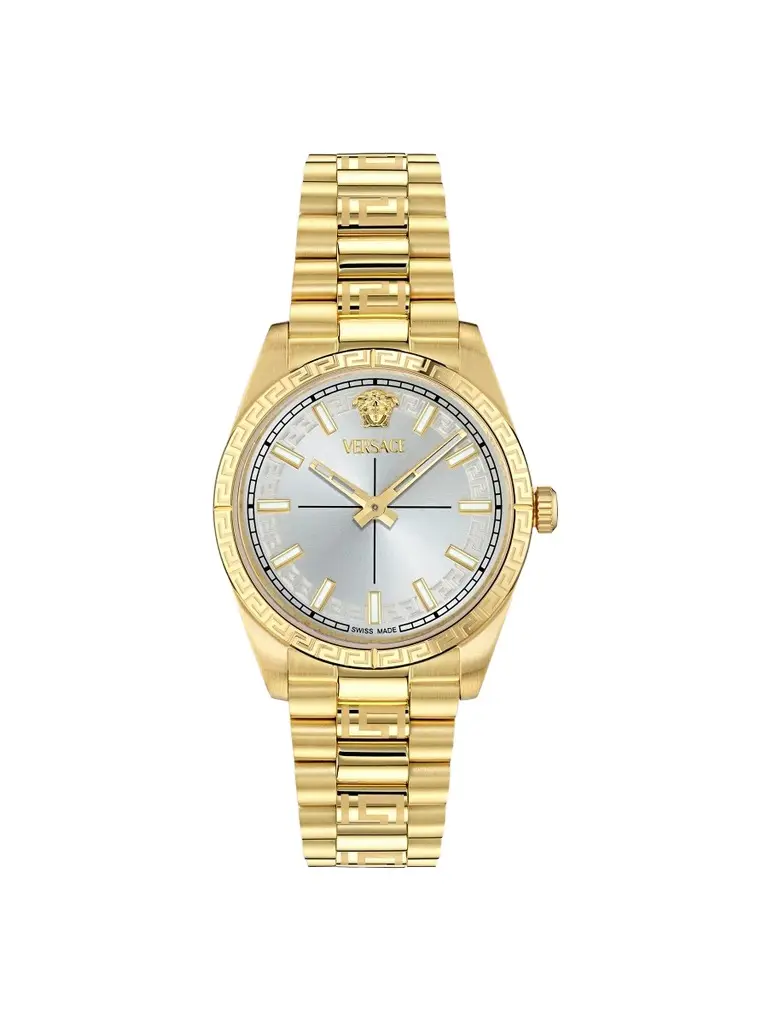 Versace Women's Millenyium Goldtone Stainless Steel Bracelet Watch/32MM