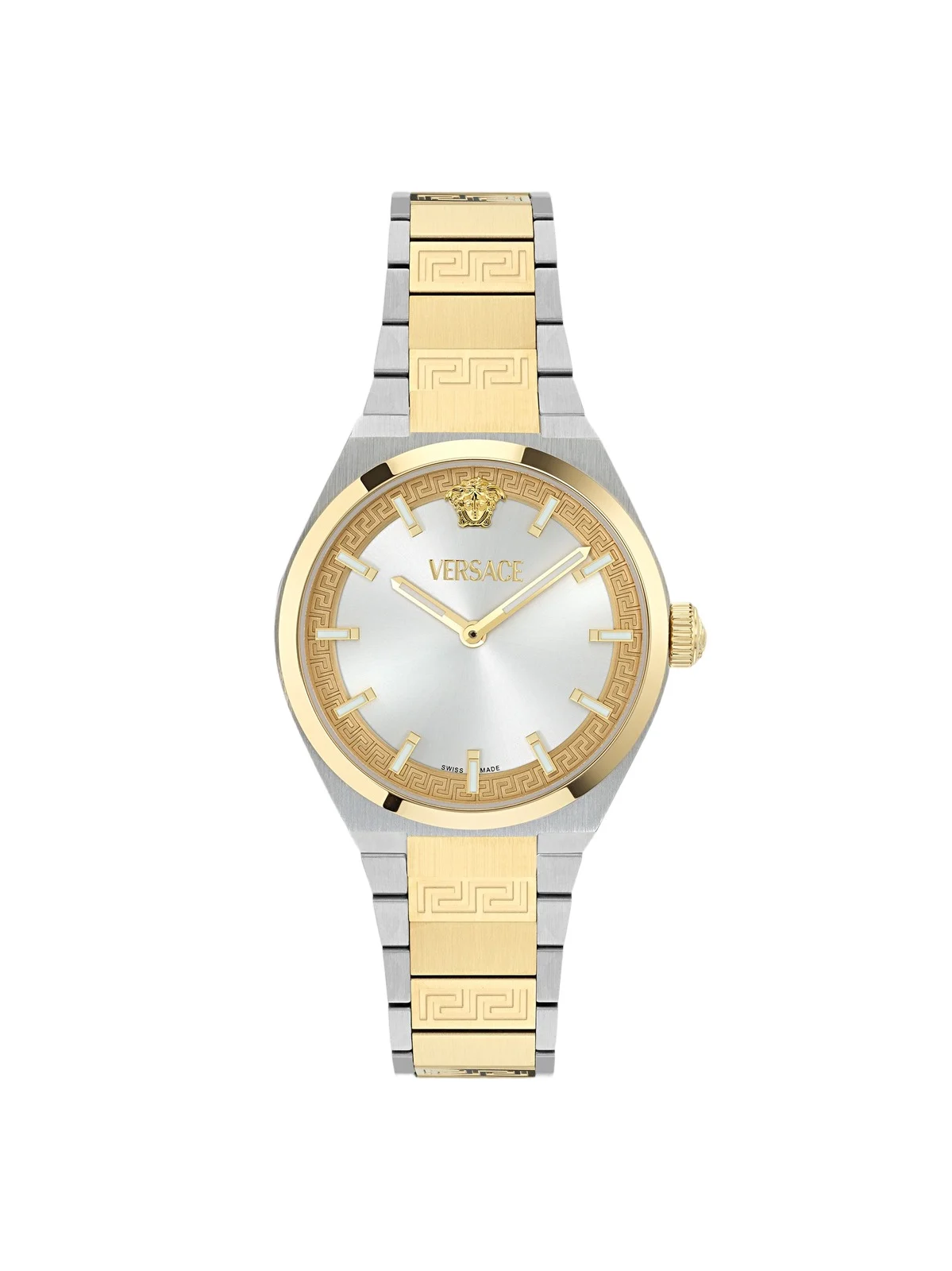 Versace Women's V-Auria Two-Tone IP Stainless Steel Bracelet Watch/35MM