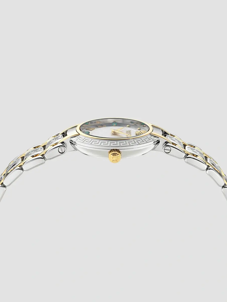Versace Women's Antlia Two-Tone Stainless Steel & Emerald Bracelet Watch/34MM | Thumbnail 3