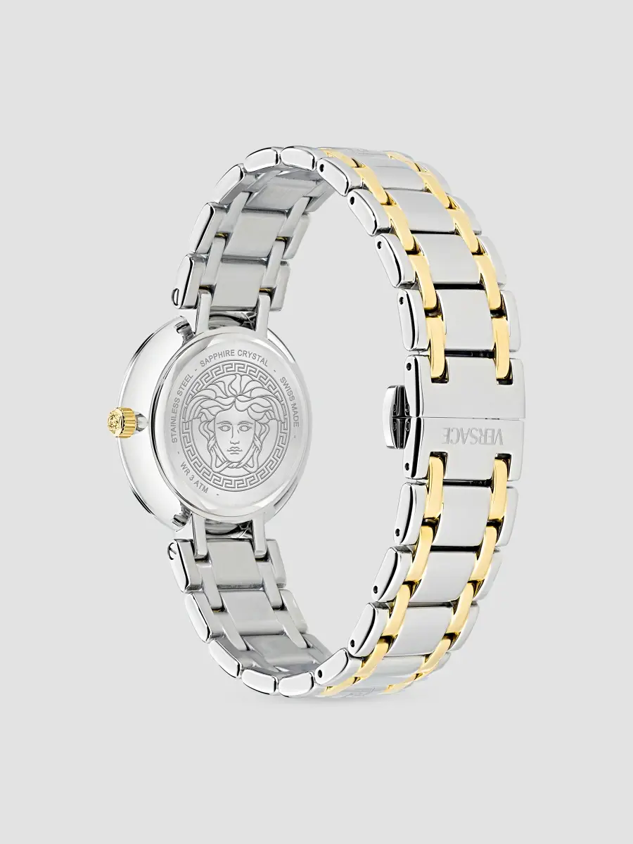 Versace Women's Antlia Two-Tone Stainless Steel & Emerald Bracelet Watch/34MM | Thumbnail 4