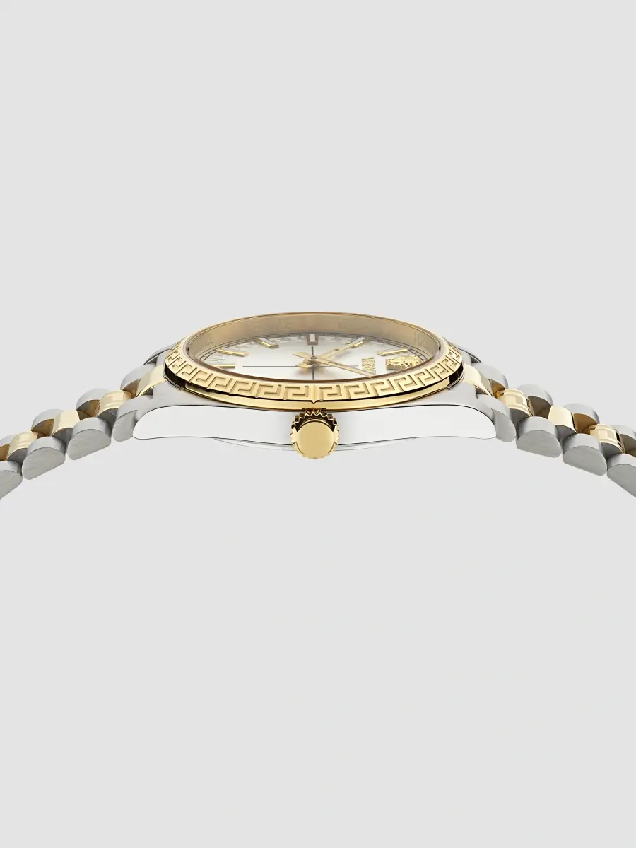 Versace Women's Millenyium Two-Tone Stainless Steel Bracelet Watch/32MM | Thumbnail 3