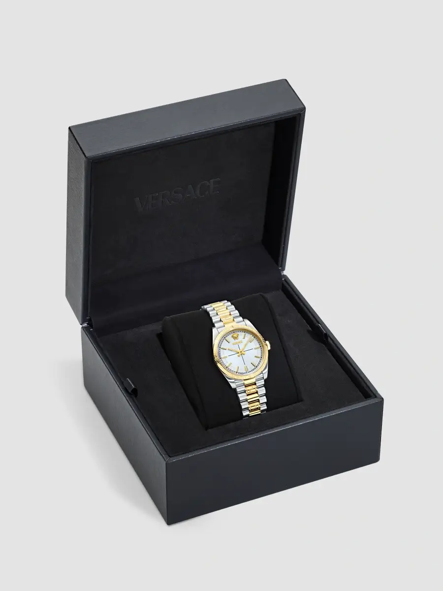 Versace Women's Millenyium Two-Tone Stainless Steel Bracelet Watch/32MM | Thumbnail 5