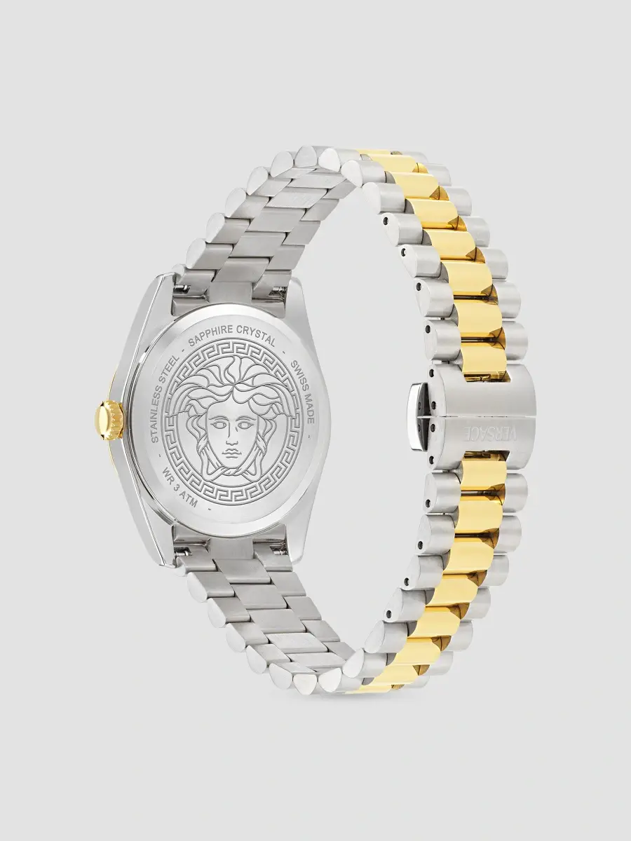 Versace Women's Millenyium Two-Tone IP Stainless Stee Bracelet Watch/32MM | Thumbnail 4