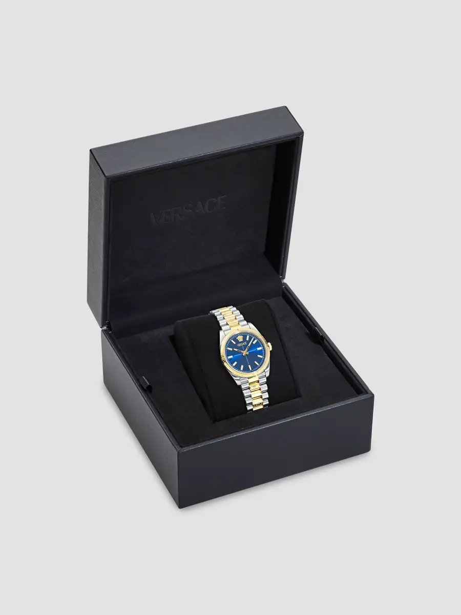 Versace Women's Millenyium Two-Tone IP Stainless Stee Bracelet Watch/32MM | Thumbnail 5