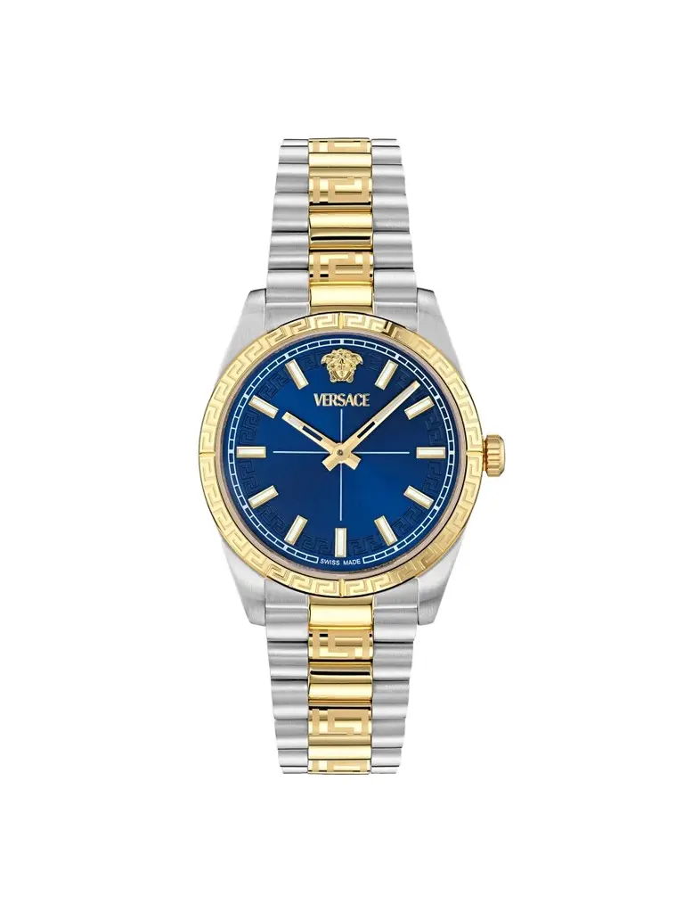 Versace Women's Millenyium Two-Tone IP Stainless Stee Bracelet Watch/32MM