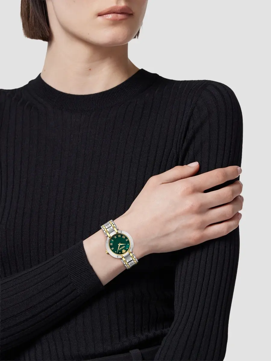 Versace Women's Antlia Two-Tone IP Stainless Steel Bracelet Watch/34MM | Thumbnail 2