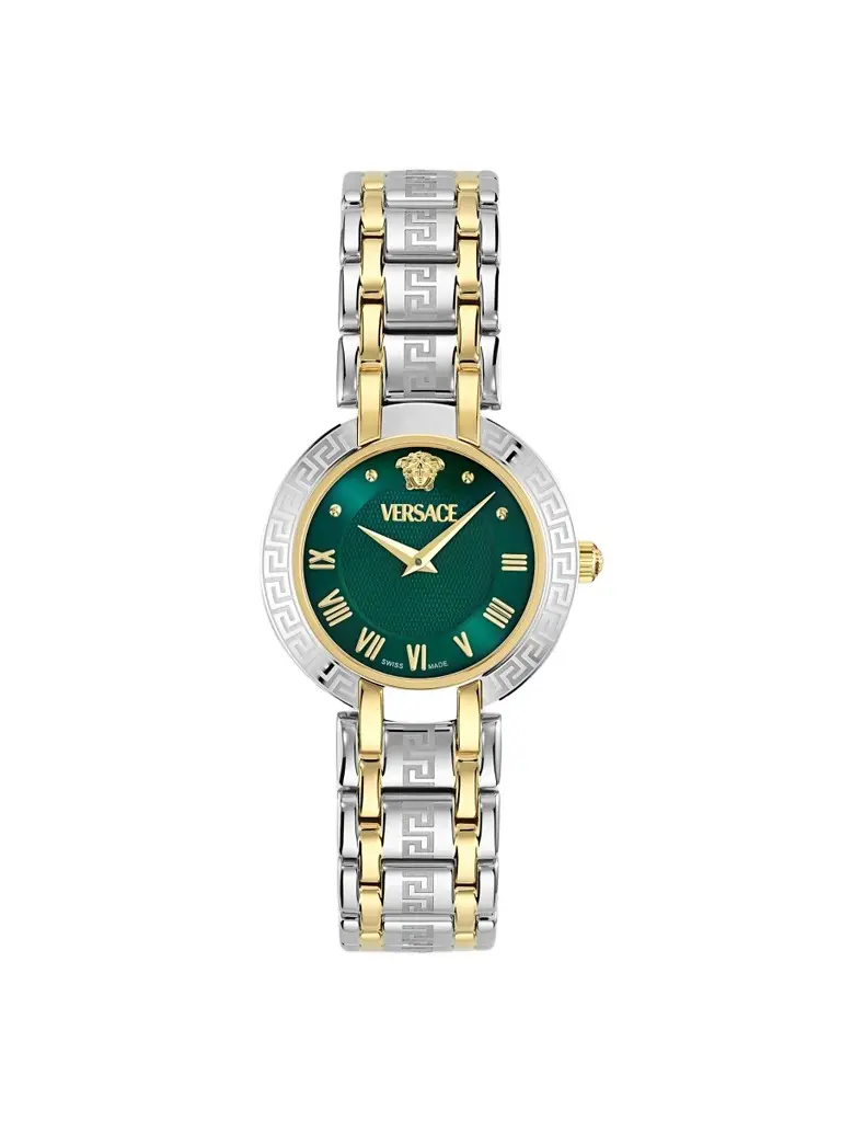 Versace Women's Antlia Two-Tone IP Stainless Steel Bracelet Watch/34MM