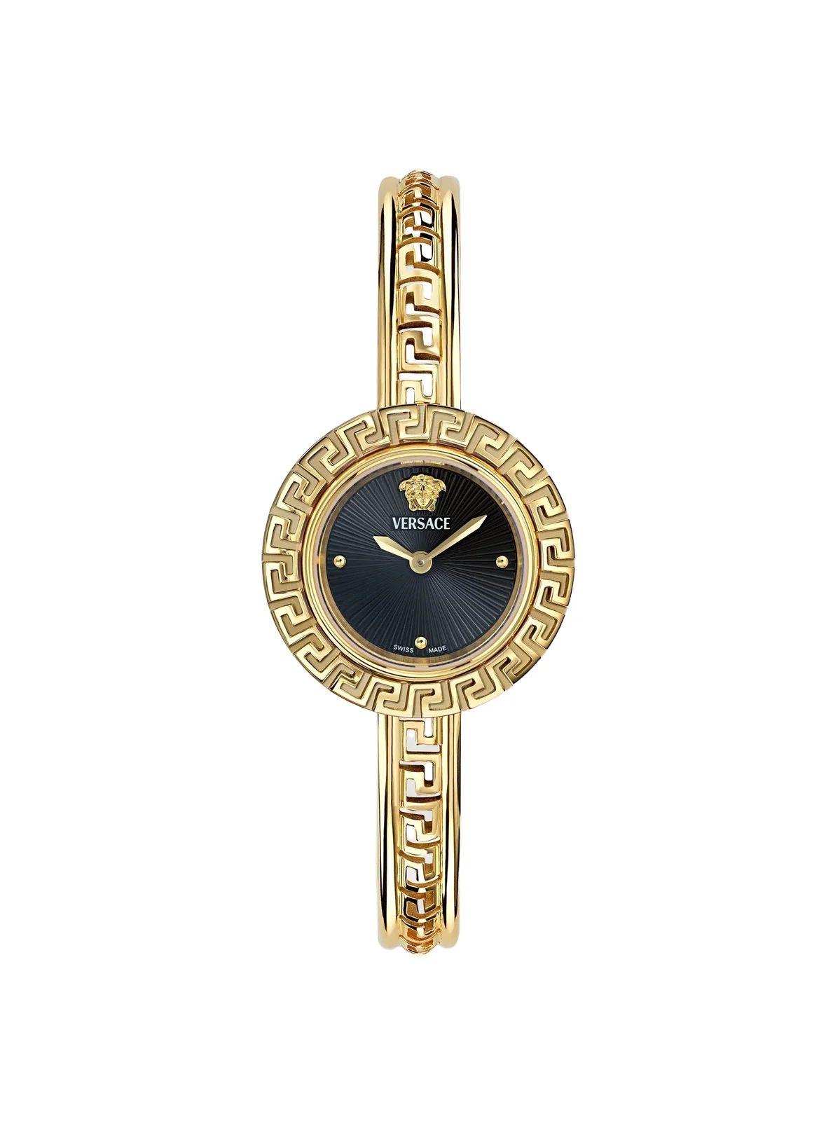 Versace Women's Greca Goldtone Stainless Steel & Leather 3-Piece Watch Set