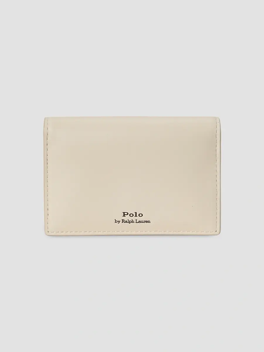 Polo Ralph Lauren Women's Small Graphic Leather Card Case | Thumbnail 2