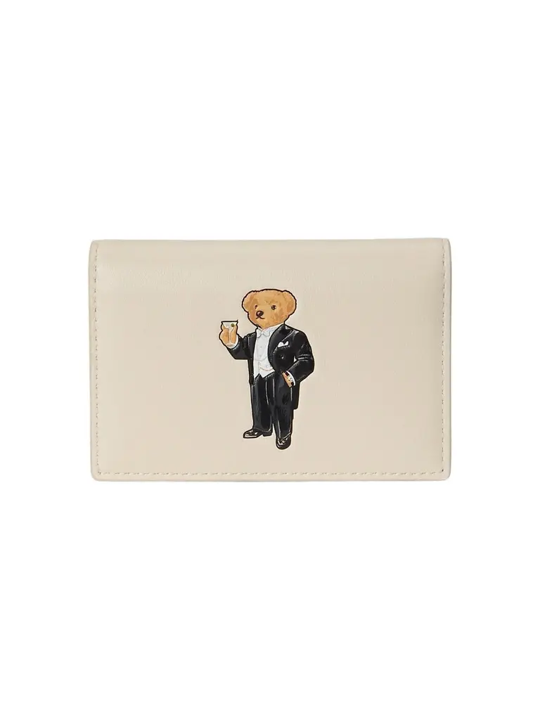 Women's Small Graphic Leather Card Case Women's Small Graphic Leather Card Case