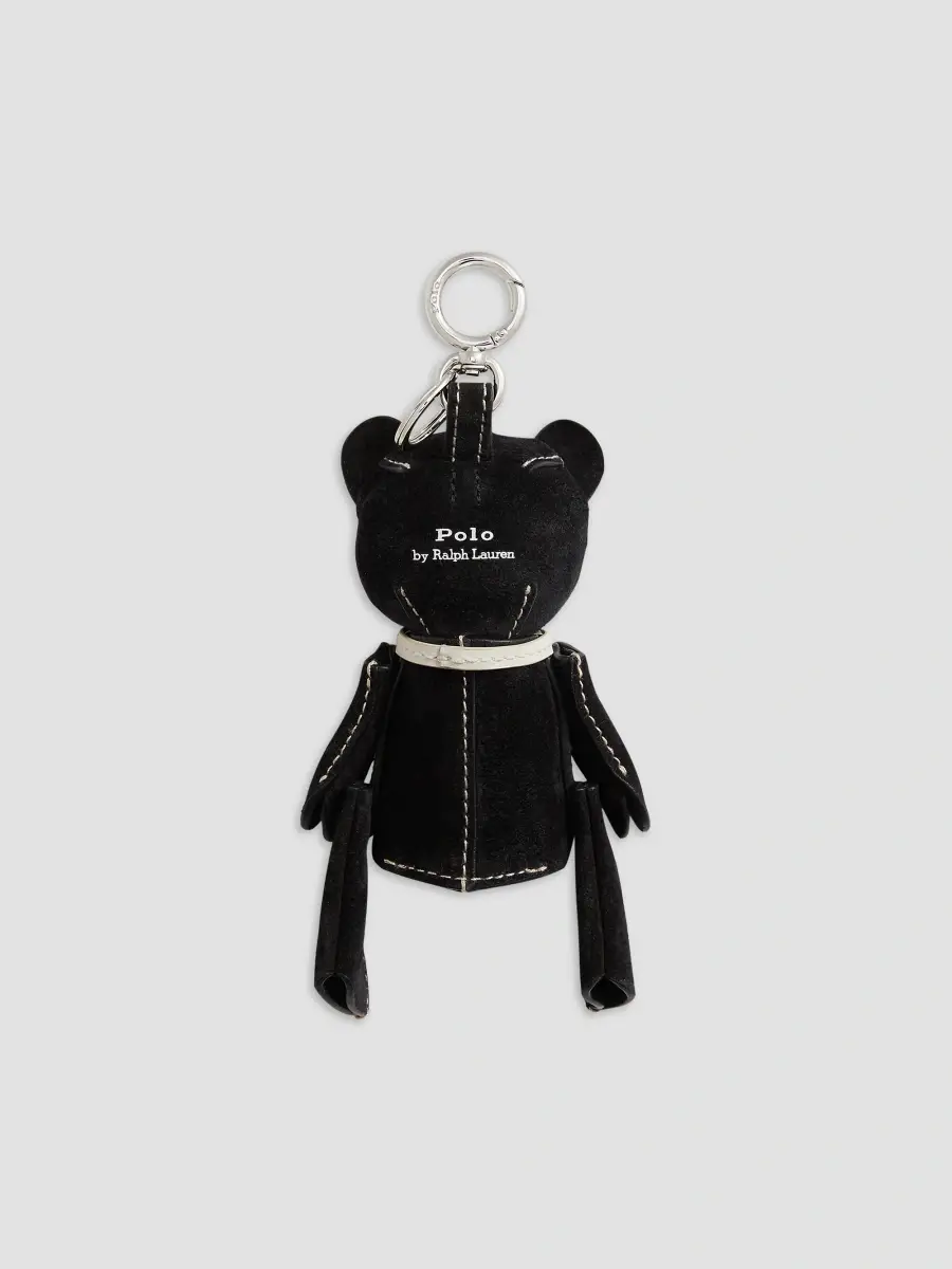 Polo Ralph Lauren Women's Logo-Embroidered Suede Bag Charm | Thumbnail 2