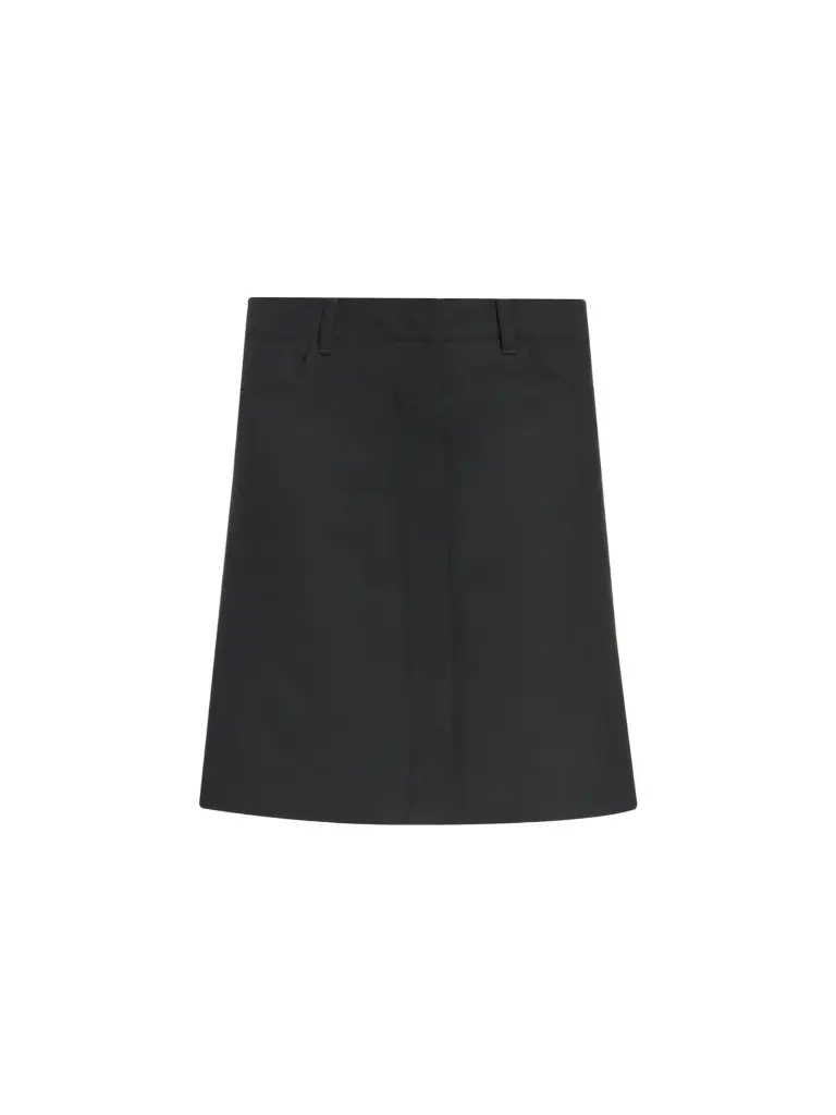 Courrèges Women's Stretch-Twill A-Line Knee-Length Skirt