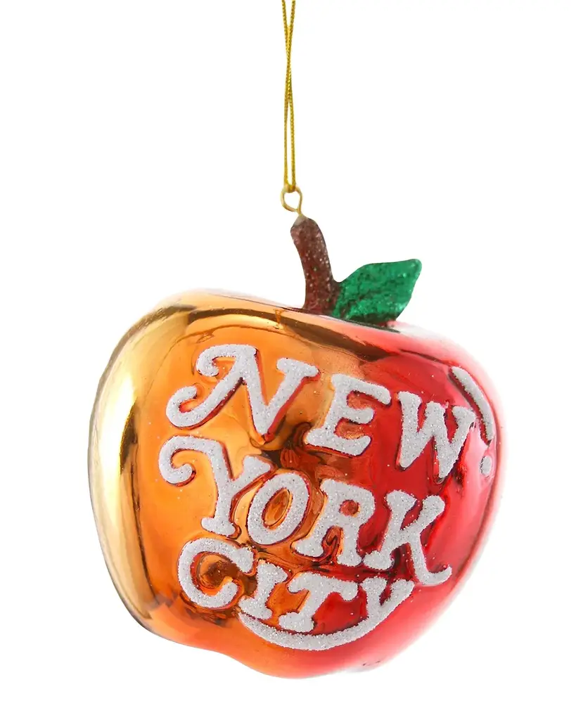 Cody Foster & Co New York Apple Ornament