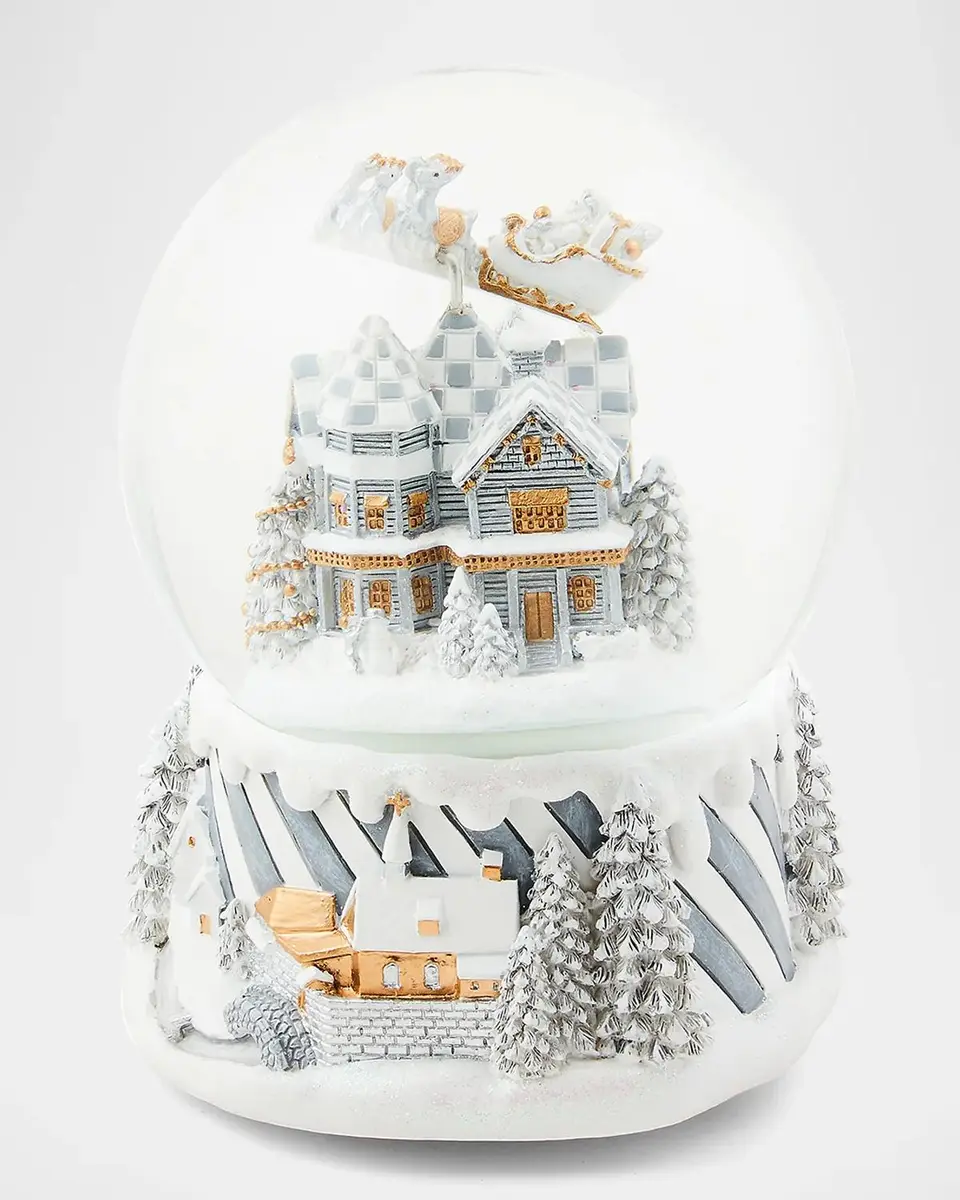 MacKenzie-Childs Sterling Village Holiday Snow Globe | Thumbnail 2 MacKenzie-Childs Sterling Village Holiday Snow Globe | Thumbnail 2