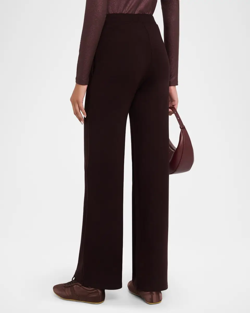 MAJESTIC FILATURES Wide-Leg French Terry Pants | Thumbnail 3 MAJESTIC FILATURES Wide-Leg French Terry Pants | Thumbnail 3