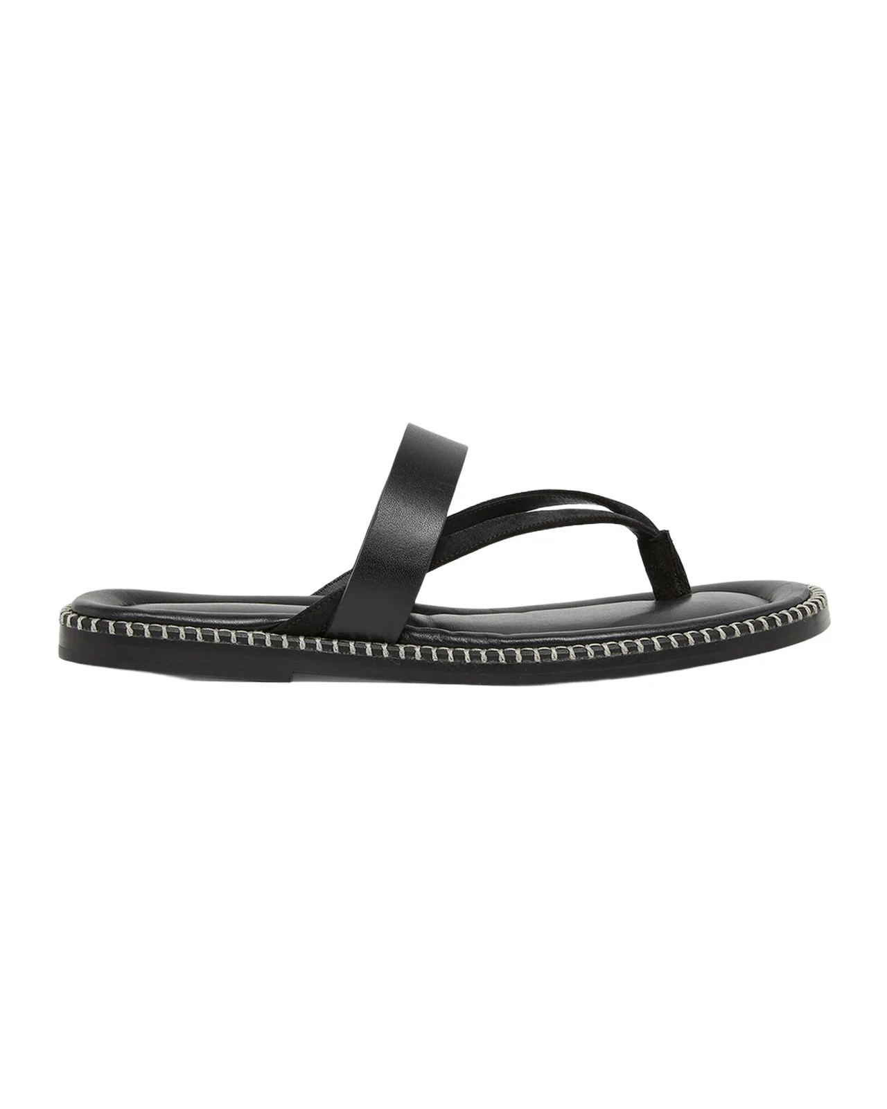 Dries Van Noten Men's Thong Leather Sandals