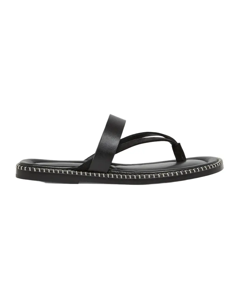 Dries Van Noten Men's Thong Leather Sandals
