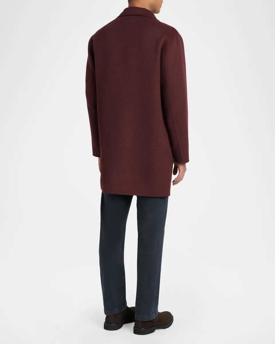 Kiton Wool-Cashmere Felt Car Coat | Thumbnail 3 Kiton Wool-Cashmere Felt Car Coat | Thumbnail 3