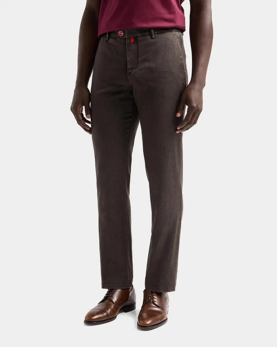 Kiton Wool Tapered-Leg Trousers | Thumbnail 4 Kiton Wool Tapered-Leg Trousers | Thumbnail 4