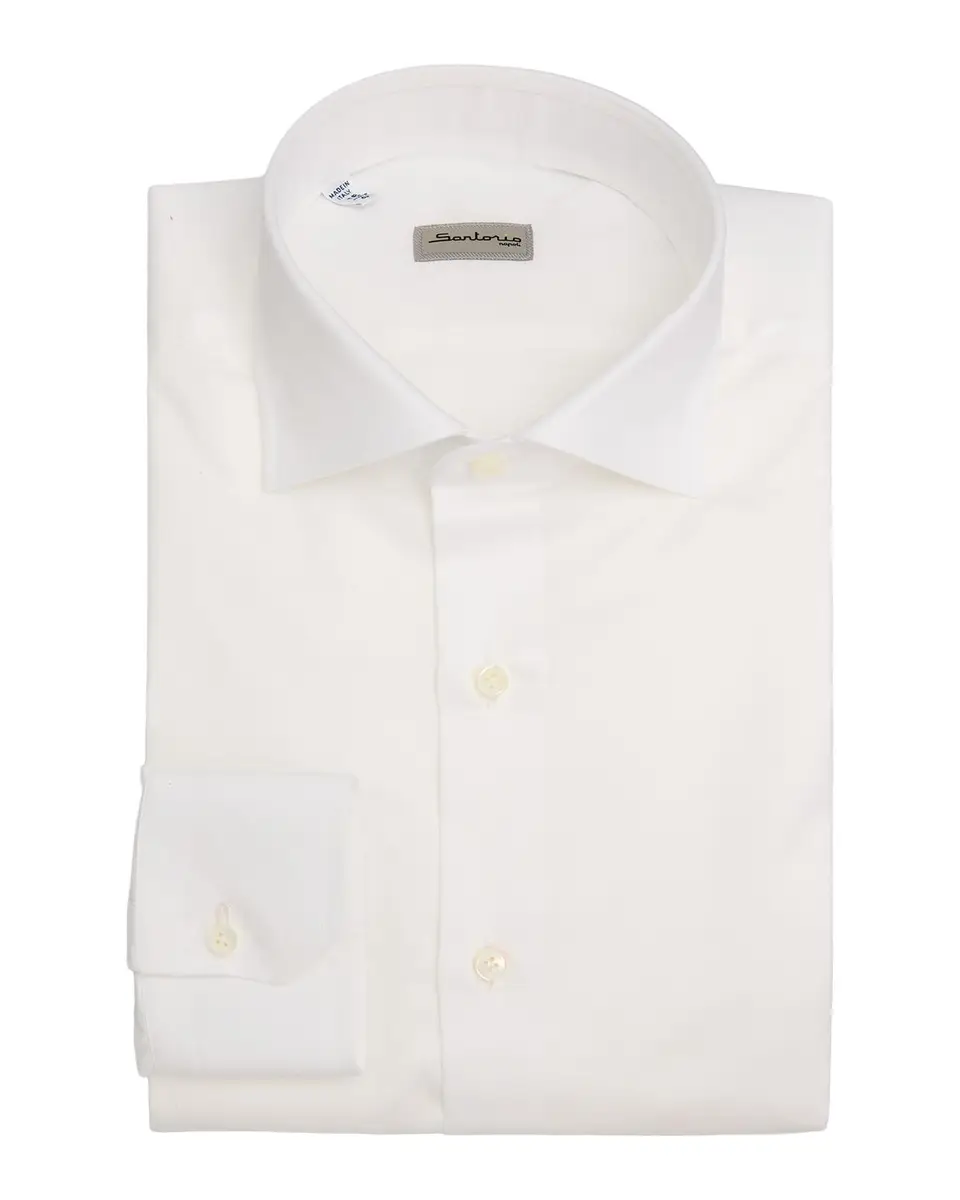 Sartorio Solid Cotton Dress Shirt | Thumbnail 3 Sartorio Solid Cotton Dress Shirt | Thumbnail 3