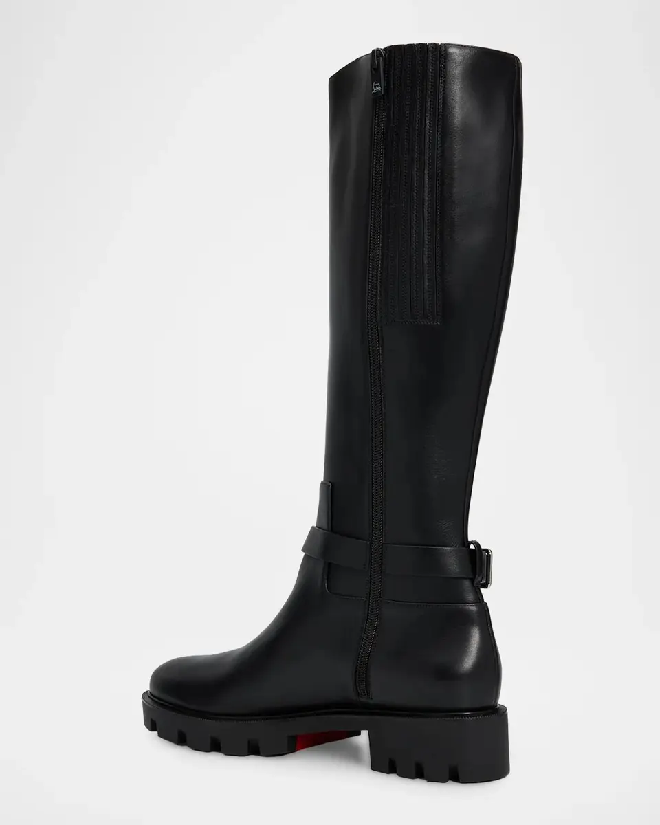 Christian Louboutin Dianouchette Leather Knee-High Boots | Thumbnail 2 Christian Louboutin Dianouchette Leather Knee-High Boots | Thumbnail 2