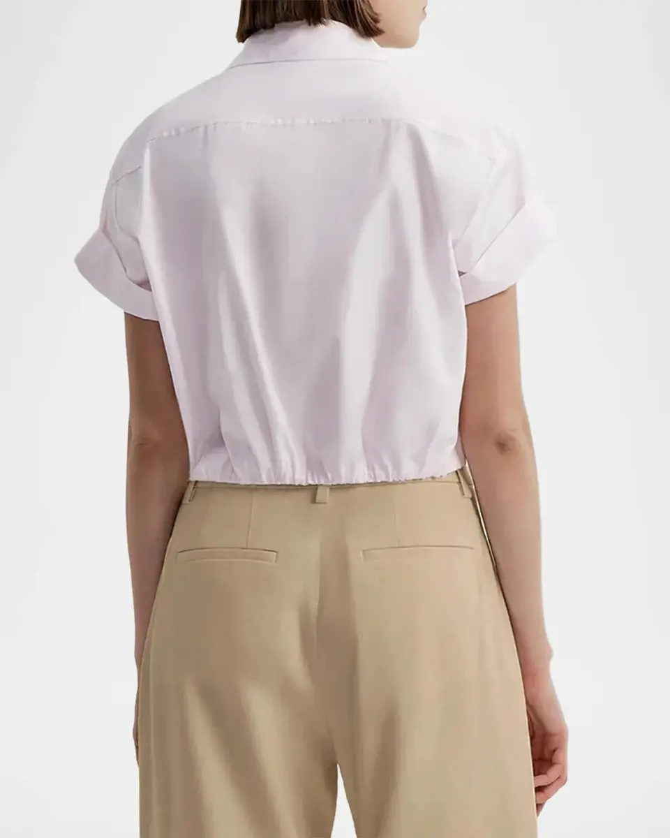 A.L.C. Lily Crop Shirt | Thumbnail 3 A.L.C. Lily Crop Shirt | Thumbnail 3