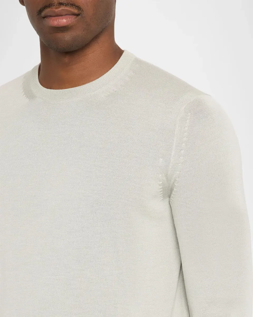 Tom Ford Men's Fine Gauge Cashmere-Blend Sweater | Thumbnail 5